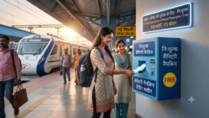 Railway Free Sanitary Napkin